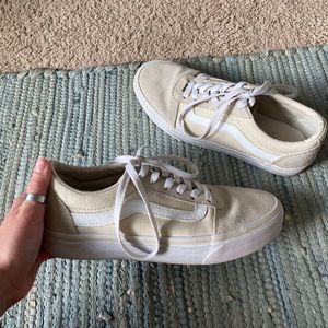 tan and beige vans!